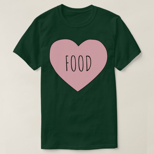 FOOD (5) Tシャツ (デザイン正面)
