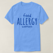 Food Allergy Warrior  Tシャツ (デザイン正面)
