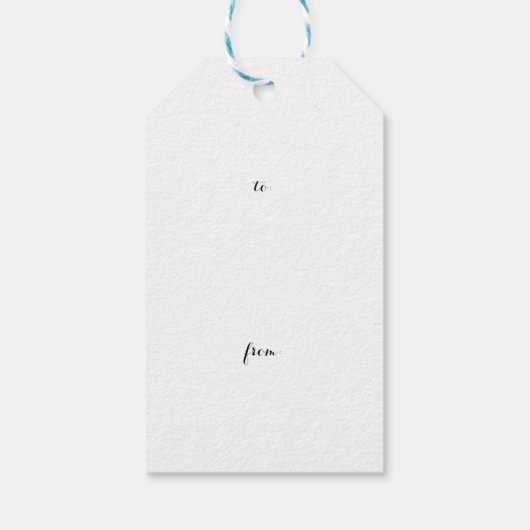 Food and Beverage Label Set ギフトタグ (裏面)