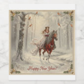 Food and Beverage Label Set ワインラベル (シングルラベル)