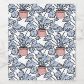 Food and Beverage Label Set ワインラベル (シングルラベル)