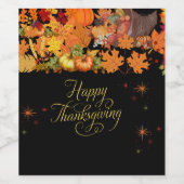 Food and Beverage Label Set ワインラベル (シングルラベル)