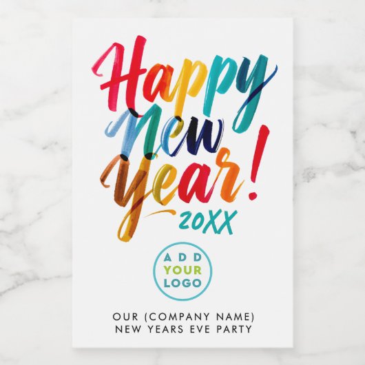 Food and Beverage Label Set ワインラベル (シングルラベル)