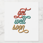 Food and Beverage Label Set ワインラベル (シングルラベル)