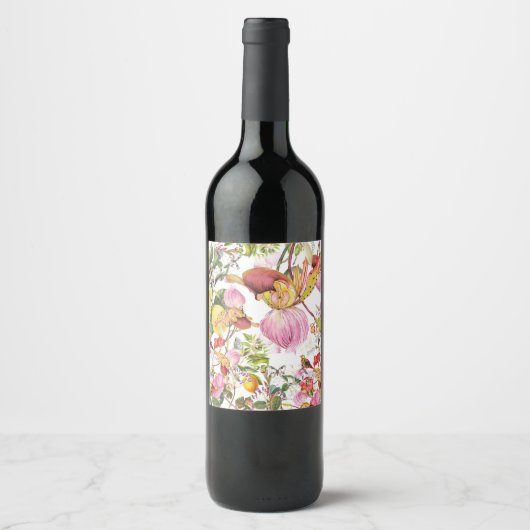 Food and Beverage Label Set ワインラベル (正面)
