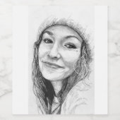 Food and Beverage Label Set - COLLEEN ワインラベル (シングルラベル)