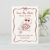 Food and beverage wedding セーブザデート (スタンド正面)