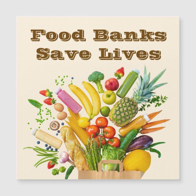 Food Banks Save Lives (正面)