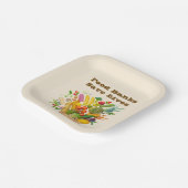 Food Banks Save Lives ペーパープレート (傾斜あり)