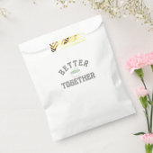Food Better Together Chips Guac Text Graphic Style フェイバーバッグ (封をした状態)