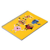 Food Characters ノートブック (左側)