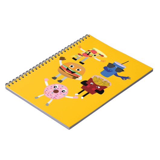 Food Characters ノートブック (左側)