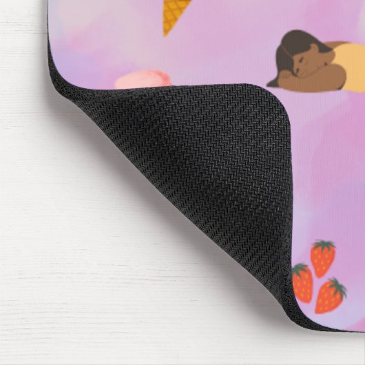 Food cloud mouse pad マウスパッド (コーナー)