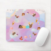 Food cloud mouse pad マウスパッド (マウス)