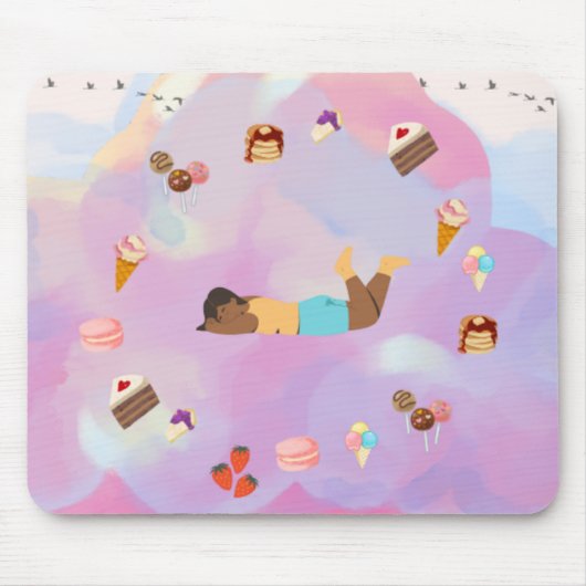 Food cloud mouse pad マウスパッド (正面)