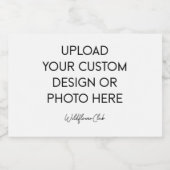 Food Container Label 3" x 2" (set of 10) フードラベル (シングルラベル)