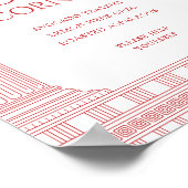 Food corner poster for goddess party ポスター (角)