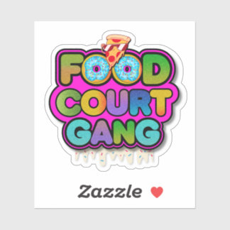 Food Court Gang Logo Sticker シール