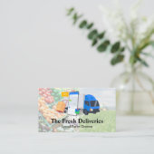 Food Delivery Service | Produce | Agriculture 名刺 (スタンド正面)