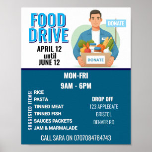 FOOD DRIVEポスター ポスター
