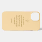 Food for Eternal Life Christian iPhoneケース (裏面横)