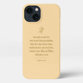Food for Eternal Life Christian iPhone 13ケース