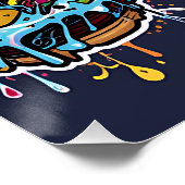 Food Frenzy: Graffiti Comfort Food ポスター (コーナー)