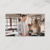 Food Influencer Blogger Content Creator Full Photo 名刺 (正面)