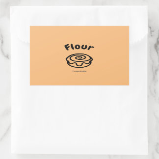 Food Label Sticker 長方形シール