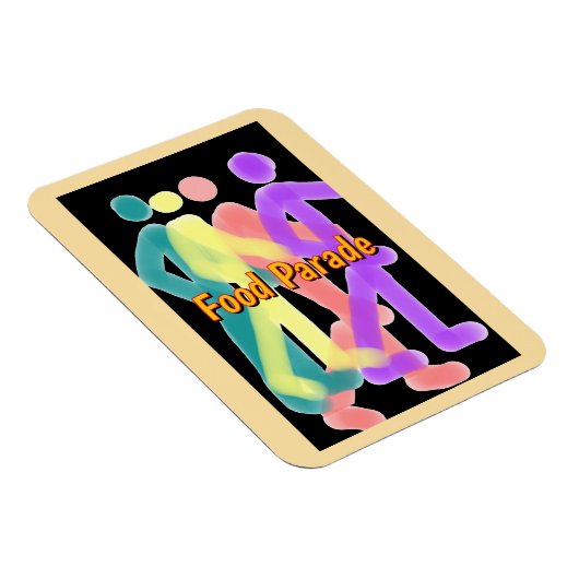 Food Parade Refrigerator  マグネット (右側)