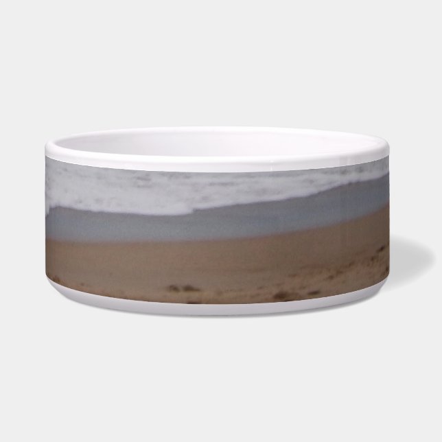 FOOD PET FOOD BOWL CERAMIC, THE BEACH  ボウル (正面)