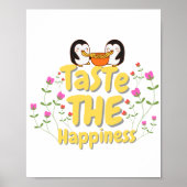 Food Quote Wall Art  ポスター (正面)