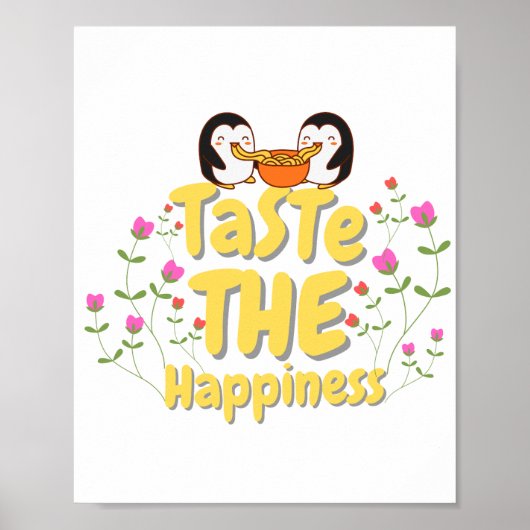 Food Quote Wall Art  ポスター (正面)