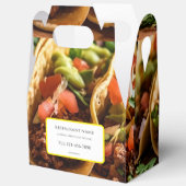 food/ restaurant/ package style フェイバーボックス (見開き)