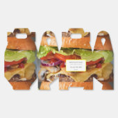 food/ restaurant/ package style フェイバーボックス (見開き)