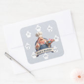 Food Safety Allergy Alert Bakery Store Pastry Chef スクエアシール (封筒)