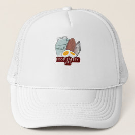 Food Safety Vet–Veterinary Food Inspection Design キャップ