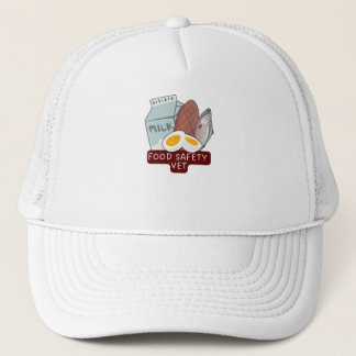 Food Safety Vet–Veterinary Food Inspection Design キャップ