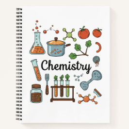 Food Science Culinary Chemistry Notebook ノートブック