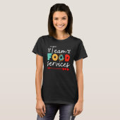 Food Services Team Helper School Admin Squad Cafet Tシャツ (正面フル)