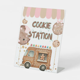 Food Signage Cookie Station For Party Food Label 台座サイン