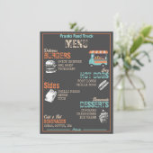 Food Truck Menu メニュー (スタンド正面)