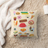 Food Varieties クッション (ブランケット)