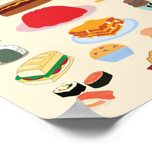 Food Varieties ポスター (角)