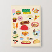 Food Varieties 缶バッジ (正面)