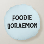 Foodie Dora ラウンドクッション (裏面)