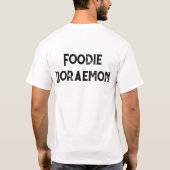Foodie Dora Tシャツ (裏面)