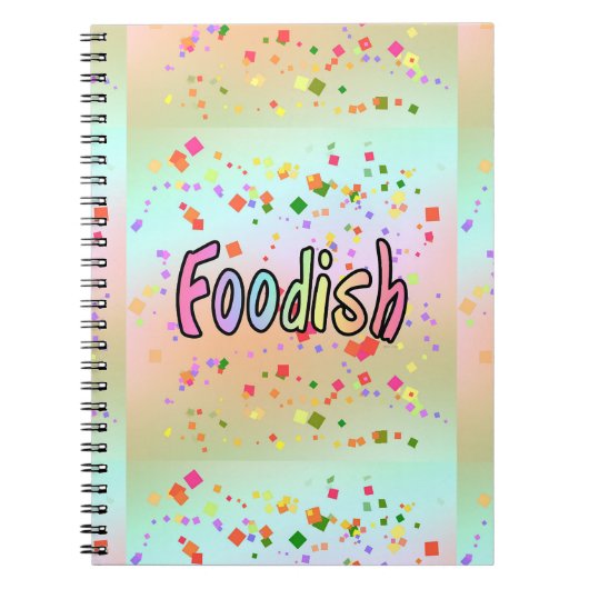 FOODISH レシピ帳 ノートブック (正面)