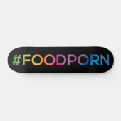 #FOODPORN黒 スケートボード (横)