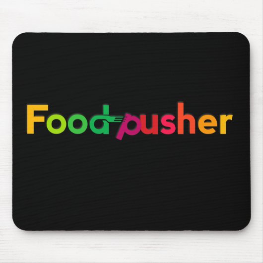 FoodPusherのmousepad マウスパッド (正面)